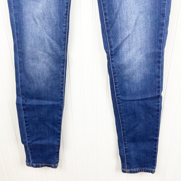 KanCan Mid-Rise Skinny Jeans Medium Wash Denim Style KC11214D Women's Size 24 - Picture 4 of 9